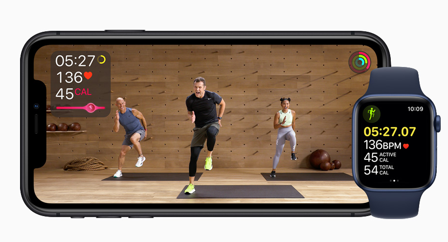 Apple fitness +